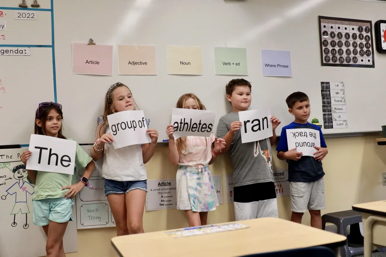 “I am a confident reader and an effective writer.”